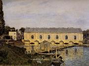 Alfred Sisley The Machine at Marly USA oil painting artist